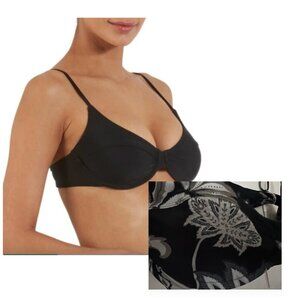 MIKOH Mumuroa Bikini Top  L / Flora  New with tags